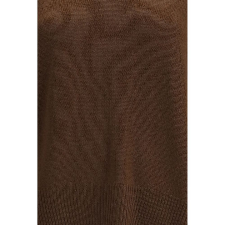 Allude Brown Cashmere Cashmere Sweater