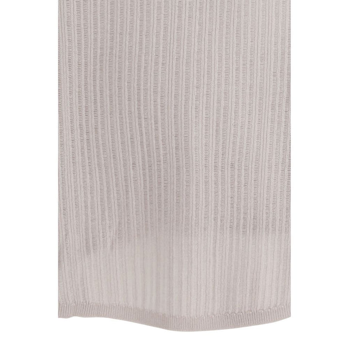 Allude White Cashmere Sweater