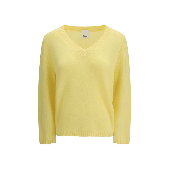 Allude Bicolor Cashmere Cashmere Sweater