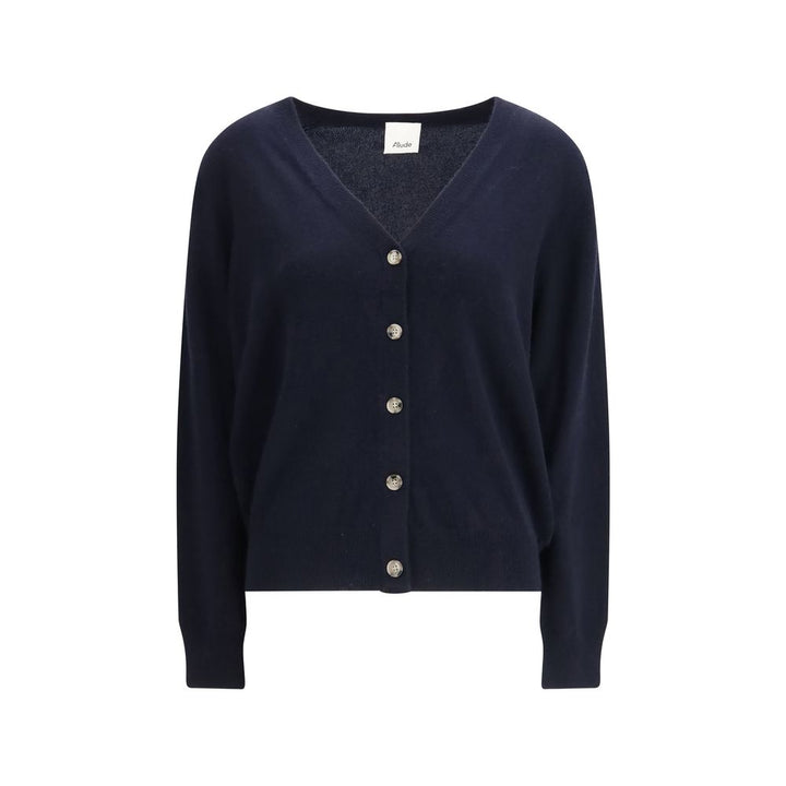 Allude Blue Cashmere Cardigan