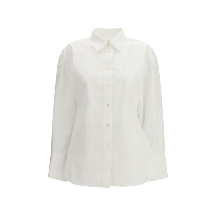Rohe White Cotton Dress Shirt