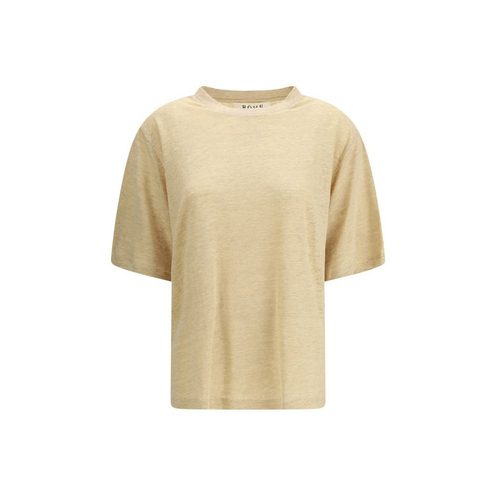 Rohe Beige Linen T-Shirt