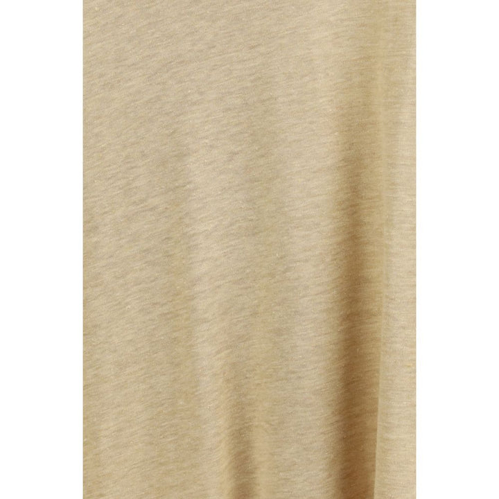 Rohe Beige Linen T-Shirt
