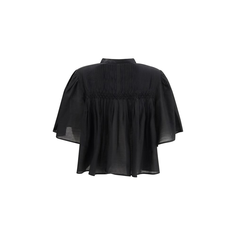 Marant Etoile Black Cotton Top
