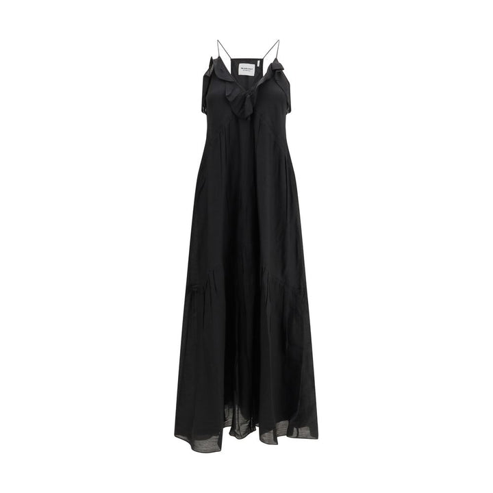 Marant Etoile Black Cotton Casual Dress