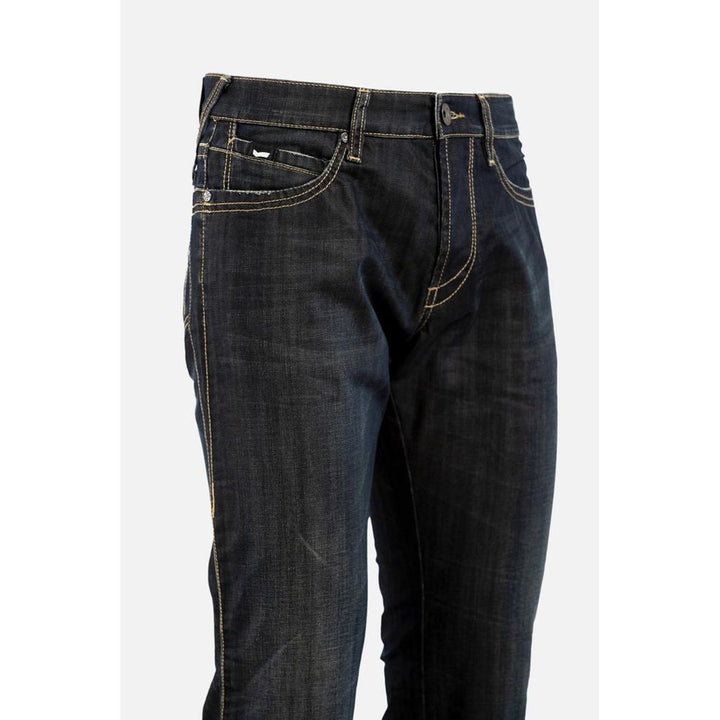Gas Gray Cotton Jeans Denim