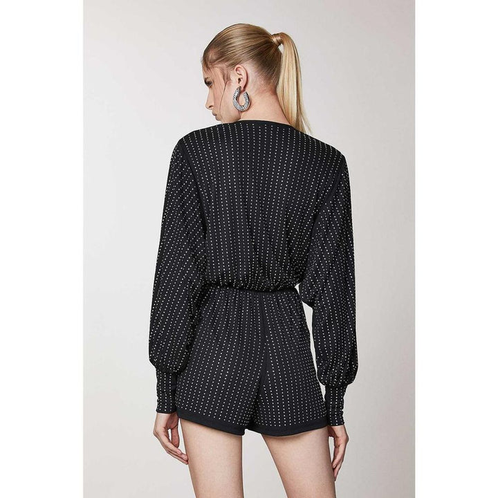 Patrizia Pepe Black Polyester Jumpsuit