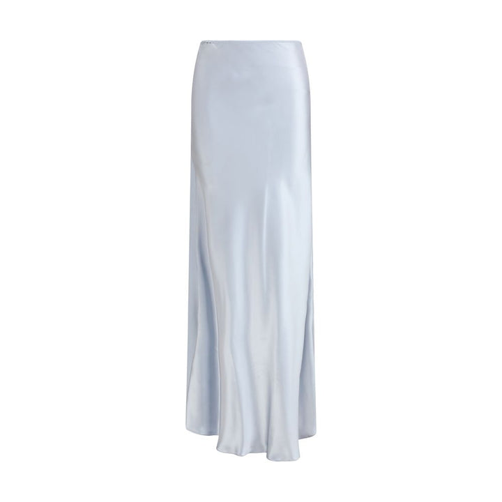 Fabiana Filippi Light Blue Viscose Long Skirt