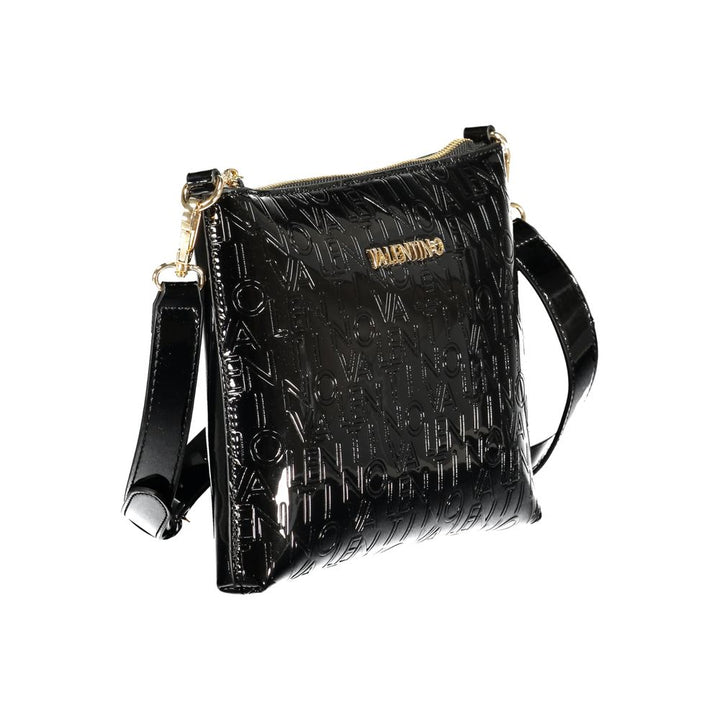 Mario Valentino Black Polyurethane Women's Bag