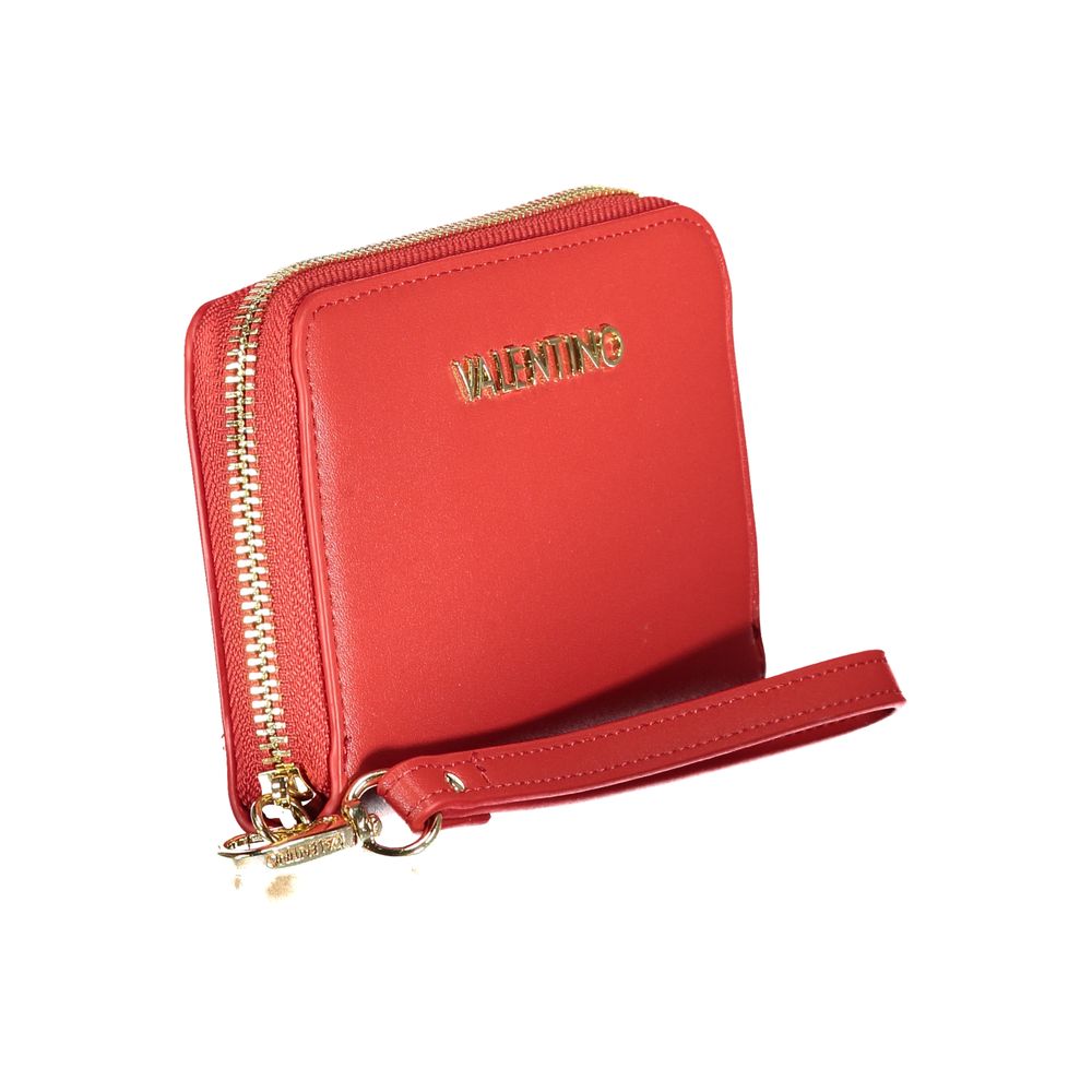 Valentino Red Polyethylene Wallet