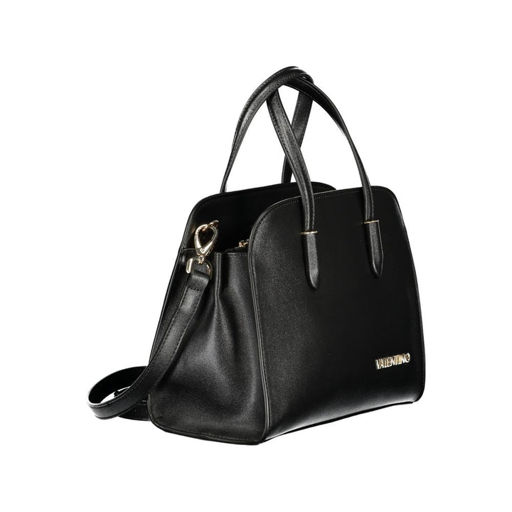 Mario Valentino Black Polyurethane Women's Bag
