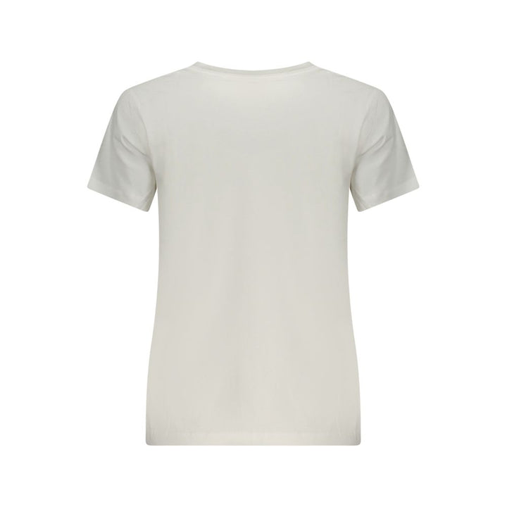 Pepe Jeans White Cotton Women T-Shirt