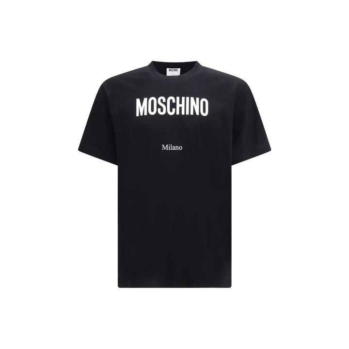 Moschino Black Cotton T-Shirt