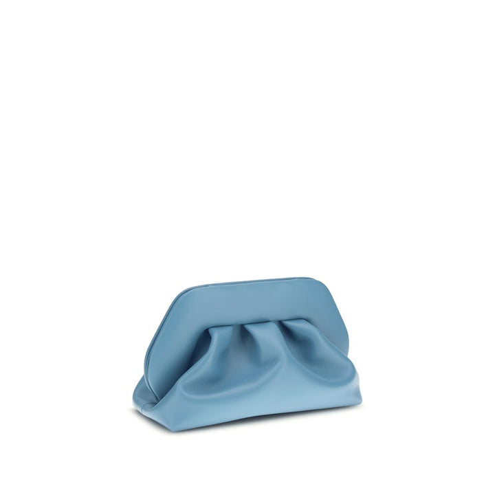 THEMOIRè Blue Other Fibres Clutch Bag