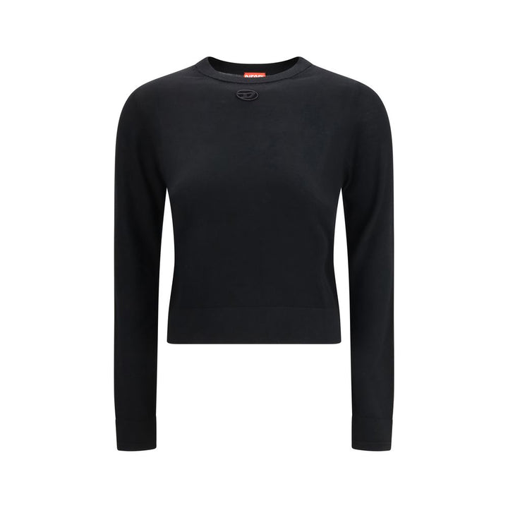 Diesel Black Wool Sweatshirt
