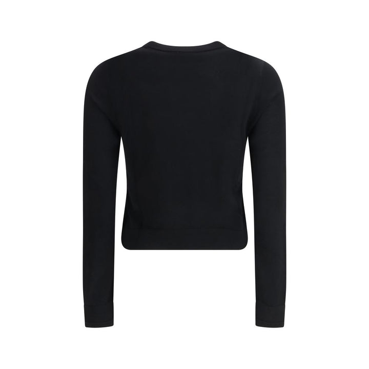 Diesel Black Wool Sweatshirt