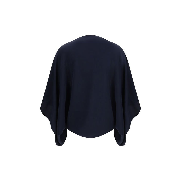 P.A.R.O.S.H. Blue Polyester Sweatshirt