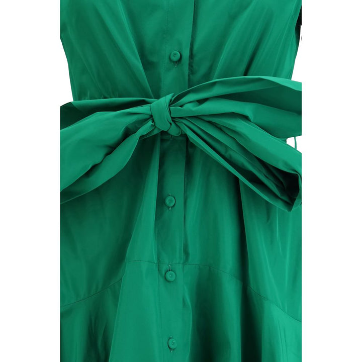 P.A.R.O.S.H. Bicolor Polyester Casual Dress