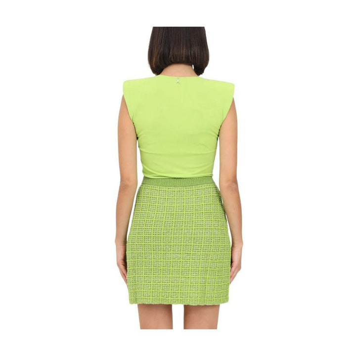 Patrizia Pepe Multicolor Cotton Mini Skirt