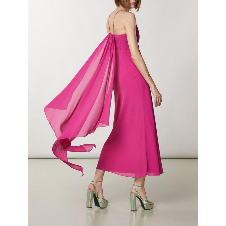 Patrizia Pepe Fuchsia Polyester Casual Dress