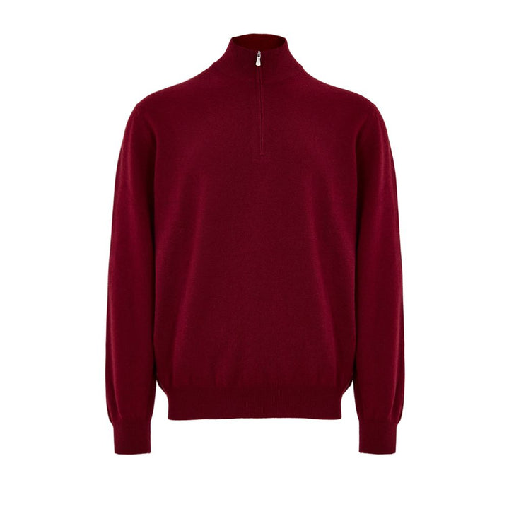 Gran Sasso Red Wool Turtleneck