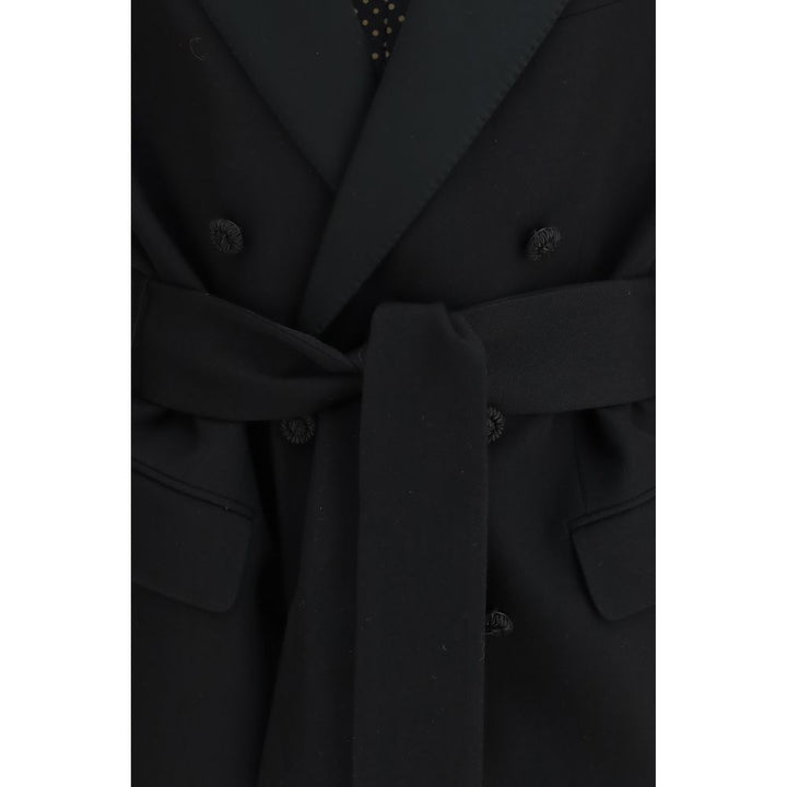 Valentino Black Wool Oves Aries Blazer