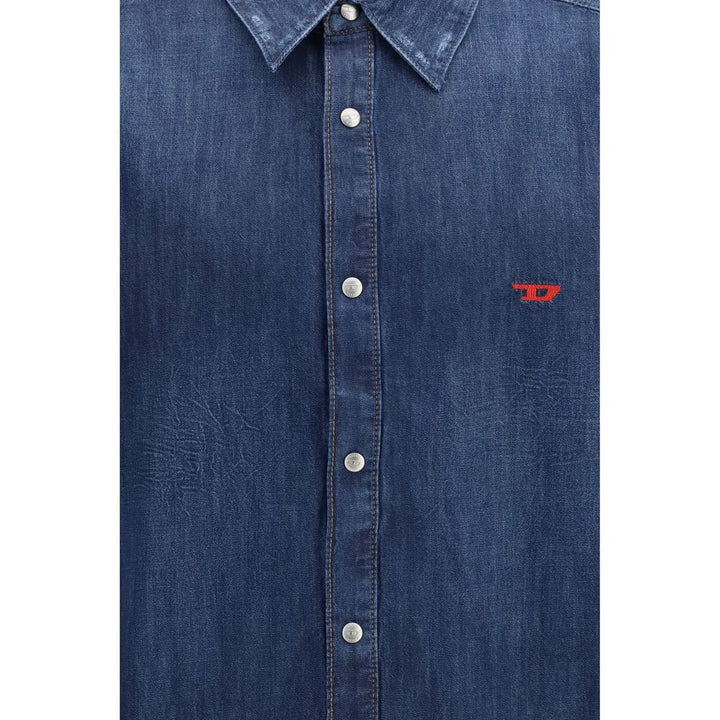 Diesel Blue Denim Shirt