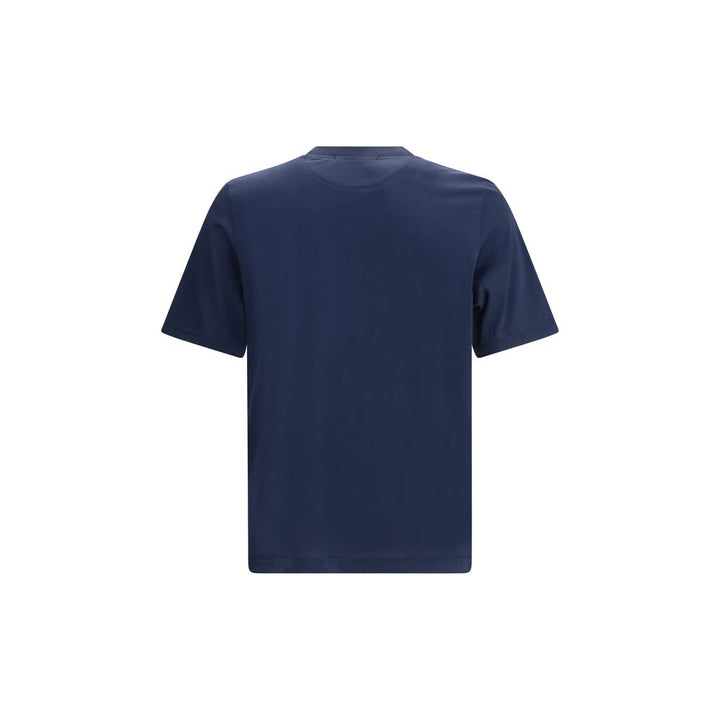 Cruna Blue Cotton T-Shirt
