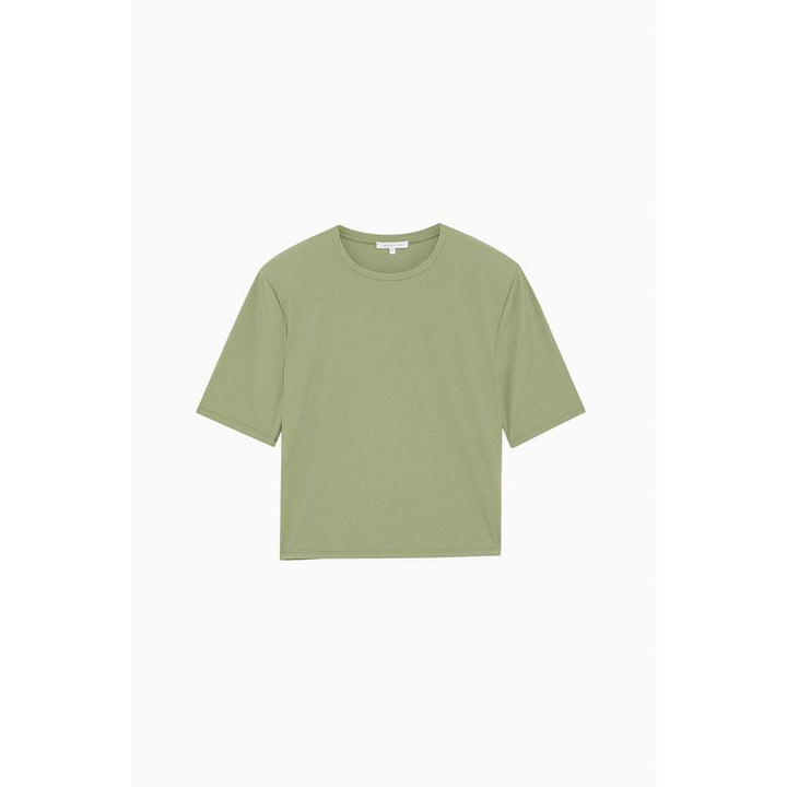 Patrizia Pepe Green Nylon T-Shirt
