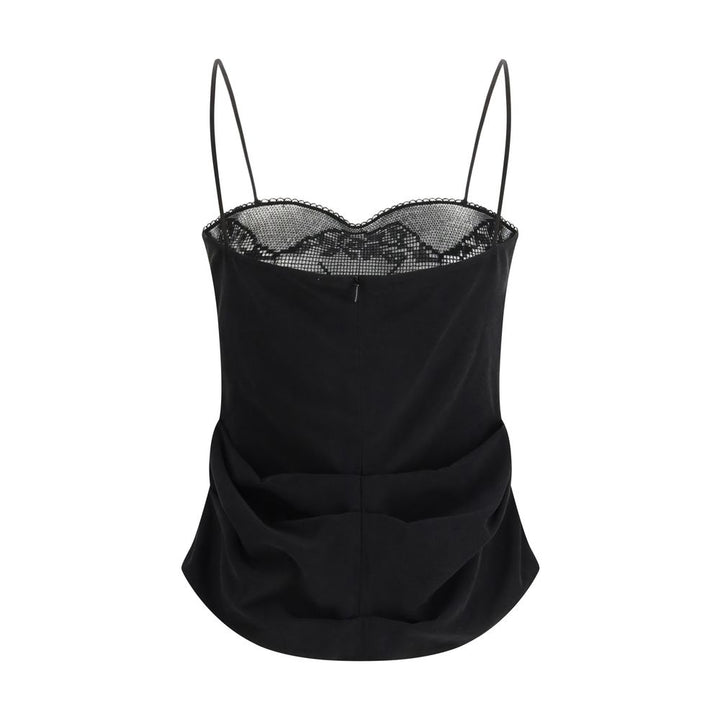 Magda Butrym Black Silk Blouse