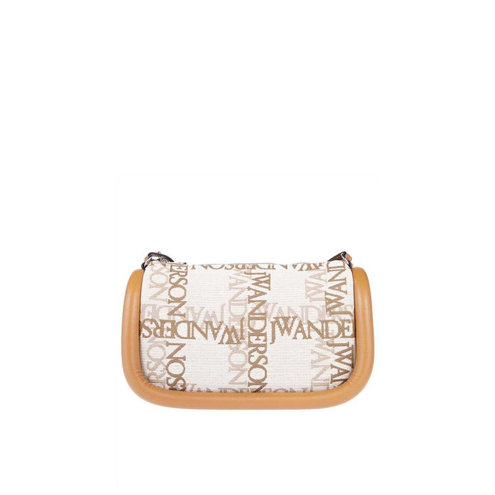 Jw Anderson Brown Canvas Shoulder Bag