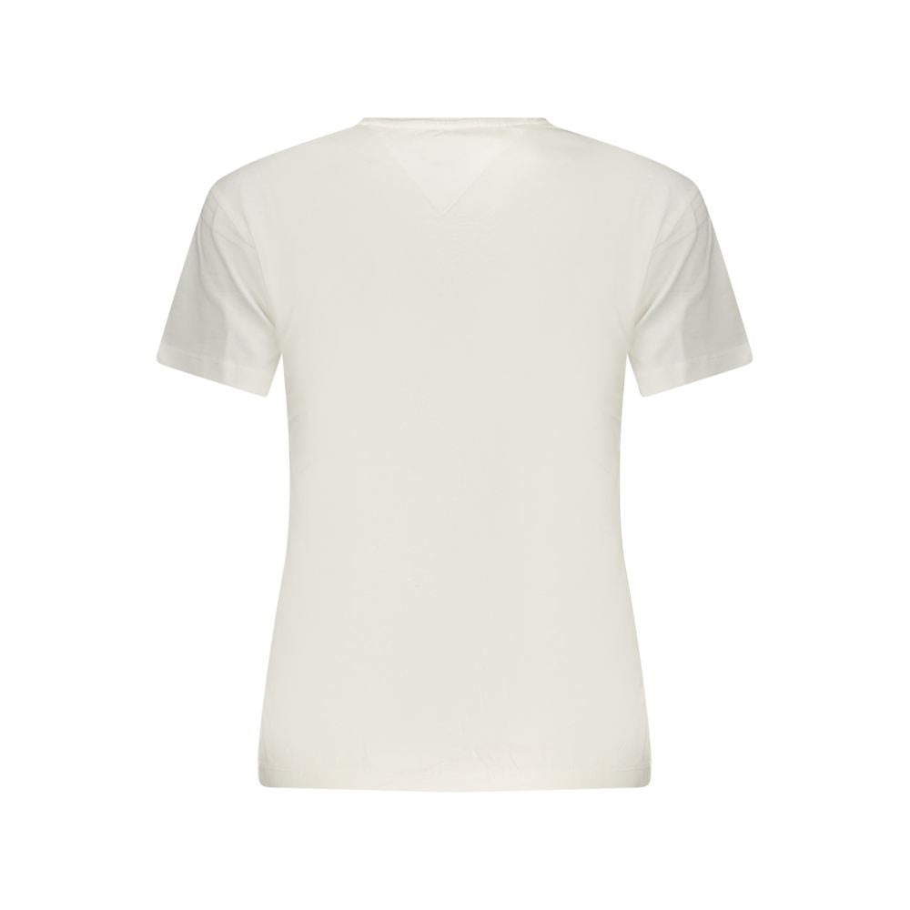 Tommy Hilfiger Bianco Cotton Women T-Shirt