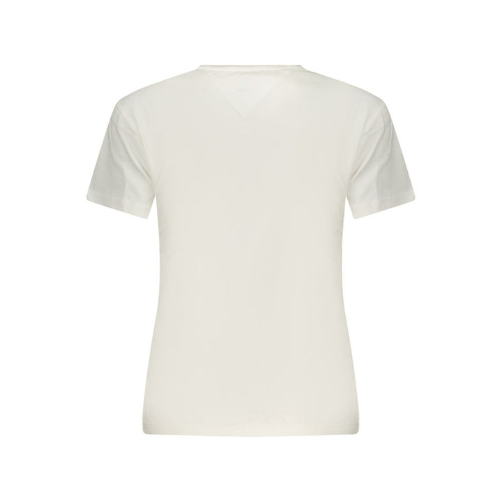 Tommy Hilfiger Bianco Cotton Women T-Shirt