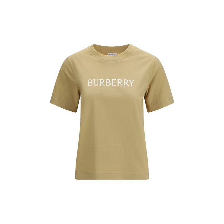 Burberry Beige Cotton T-Shirt