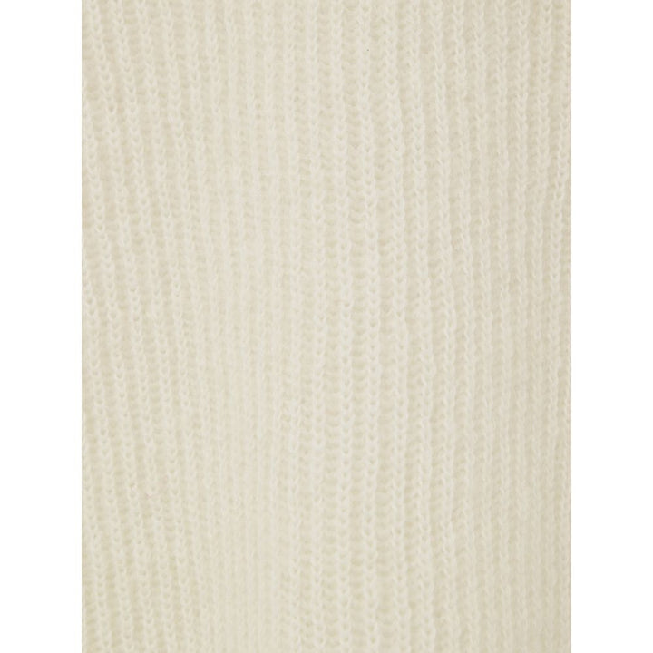 Gran Sasso White Wool Polo Shirt