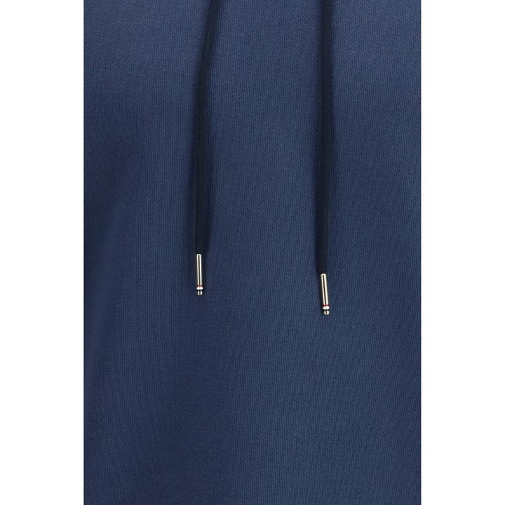 Thom Browne Blue Cotton Sweatshirt