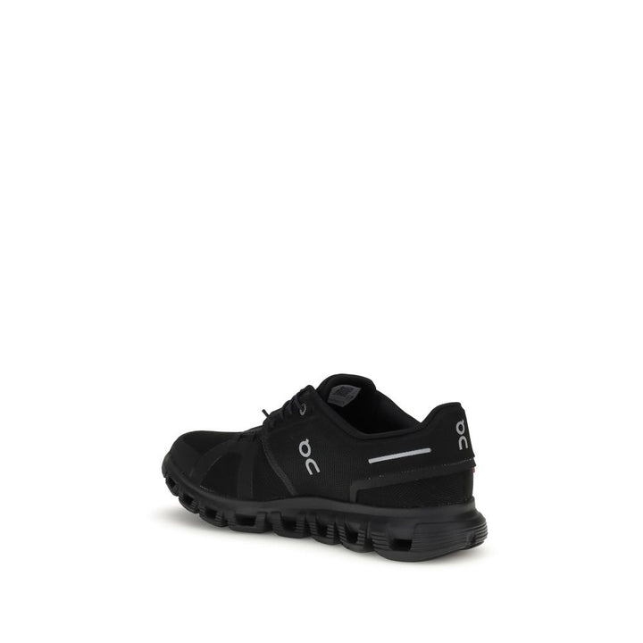 ON Black Polyurethane Athletic Sneakers