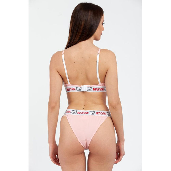 Moschino Multicolor Cotton Bra