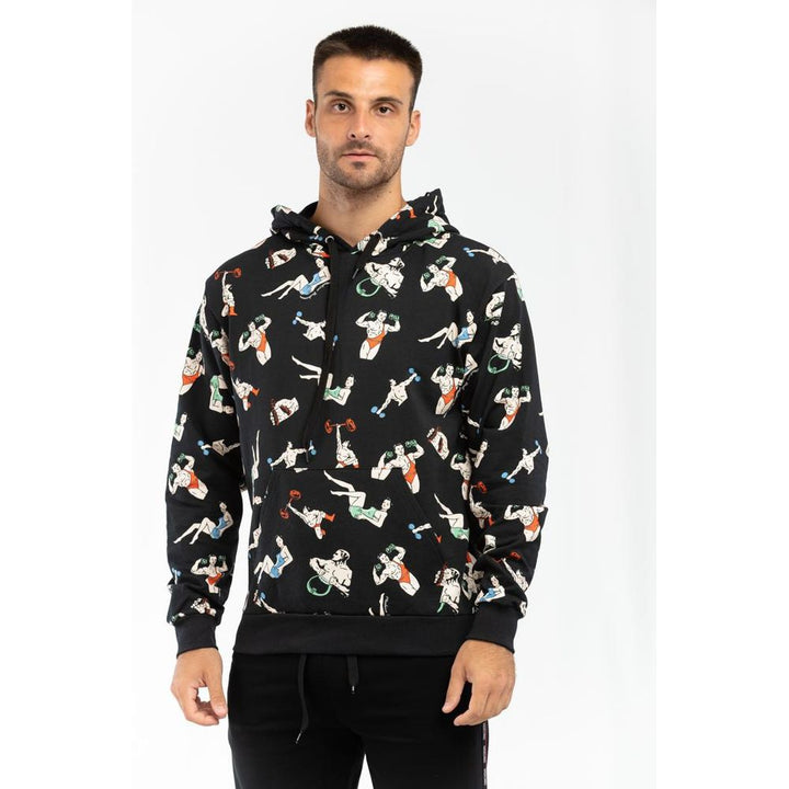 Moschino Black Cotton Sweatshirt