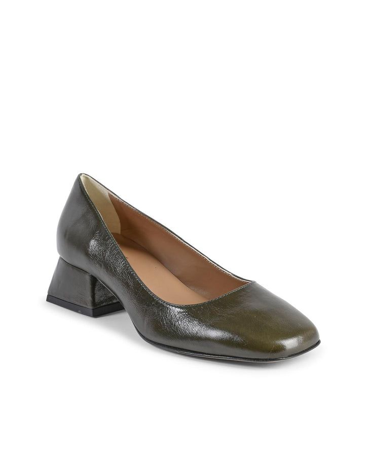 19V69 Italia Bicolor Leather Ballet Flats