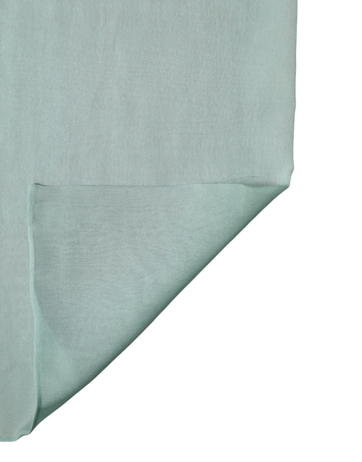 Dolce & Gabbana Teal Silk Sash Wrap Foulard Stole 292cm x 19cm Scarf