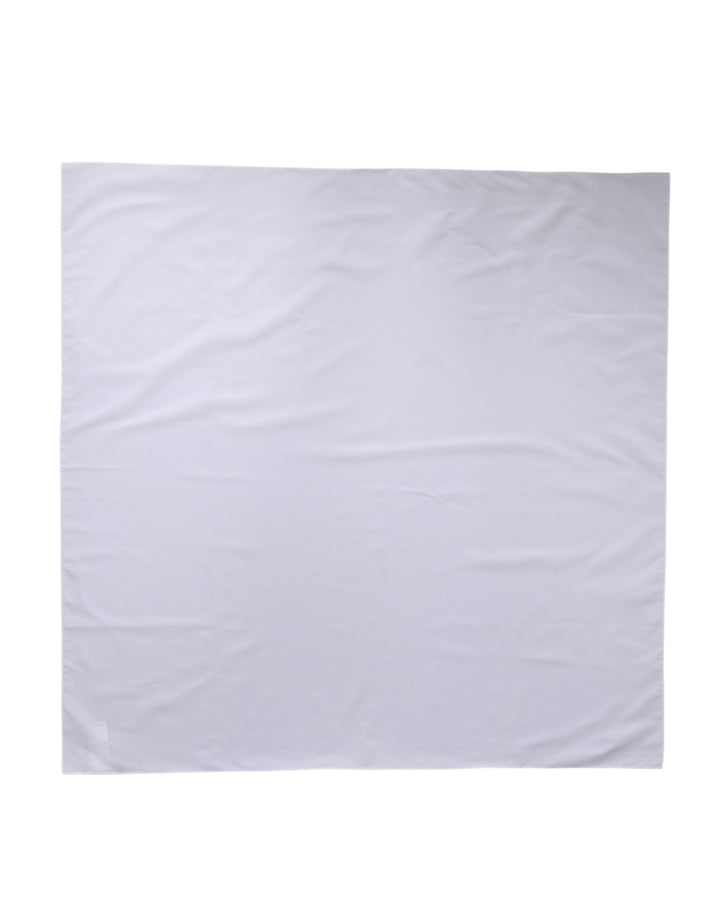 Dolce & Gabbana White Cotton Wrap Square Shawl Stole 91cm x 90cm  Scarf