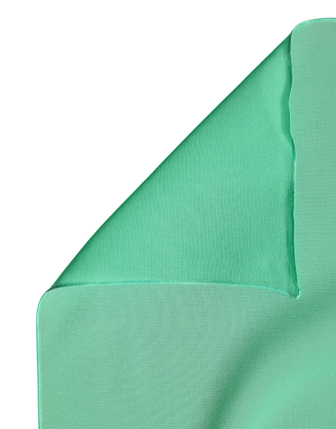 Dolce & Gabbana Green Silk Neck Wrap Shawl Stole 200cm x 64cm  Scarf