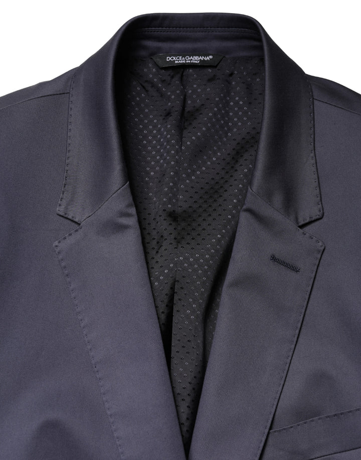 Dolce & Gabbana Blue Single Breasted MARTINI 2 Piece Suit