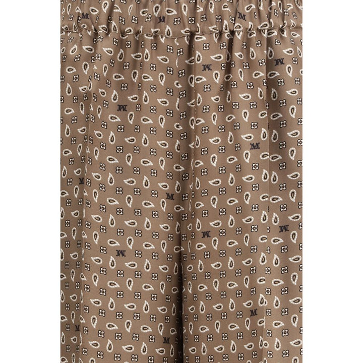 Max Mara Multicolor Silk Pants