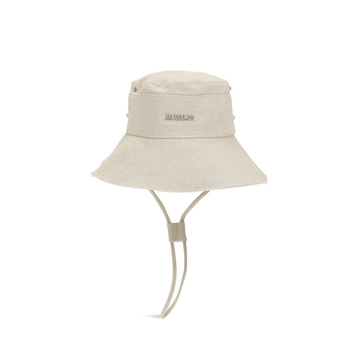Jacquemus Beige Cotton Bucket Hat