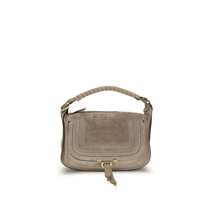 Chloé Beige Calf Leather Bos Taurus Shoulder Bag