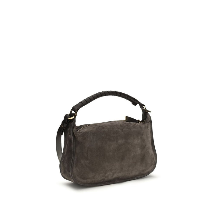 Chloé Brown Calf Leather Bos Taurus Shoulder Bag