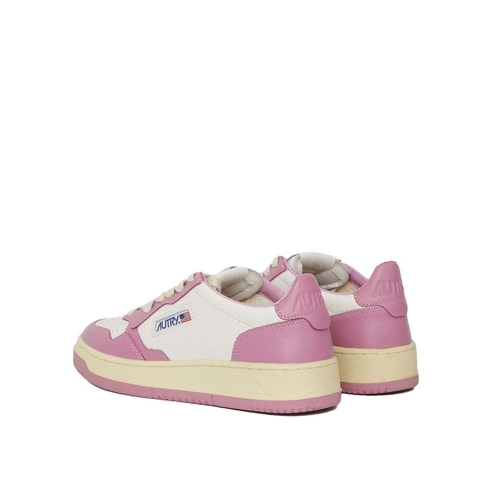Autry Multicolor Leather Low Top Sneakers