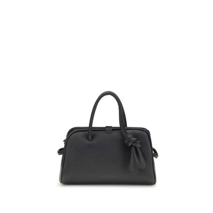 Jacquemus Black Calf Leather Bos Taurus Handbag